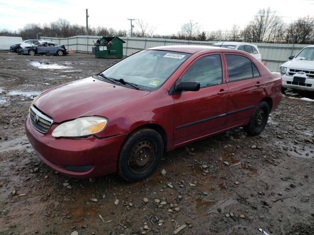 TOYOTA COROLLA CE 2008 with VIN 2T1BR32E08C871569 - Photo from auction