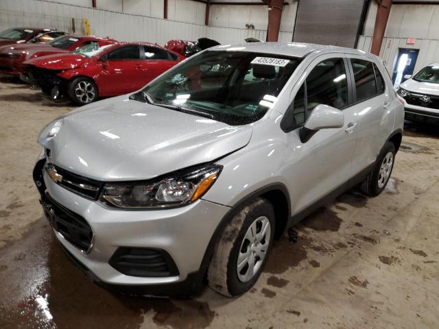 CHEVROLET TRAX LS 2017 with VIN KL7CJKSB9HB214857 - Photo from auction