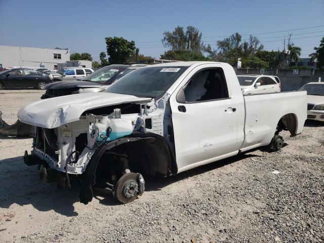 CHEVROLET SILVERADO 2022 with VIN 3GCNAAED2NG662184 - Photo from auction