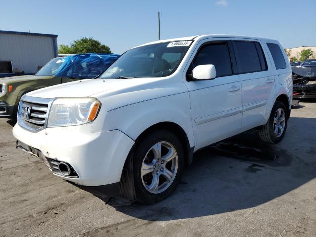 HONDA PILOT EXL 2014 with VIN 5FNYF3H56EB023374 - Photo from auction