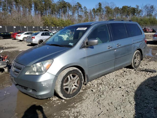 HONDA ODYSSEY EX 2005 with VIN 5FNRL38755B103909 - Photo from auction
