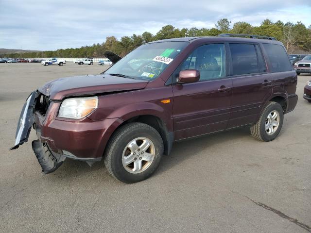 HONDA PILOT VP 2008 with VIN 5FNYF18278B056835 - Photo from auction