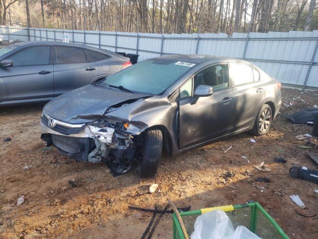 HONDA CIVIC LX 2012 with VIN 19XFB2F5XCE368782 - Photo from auction