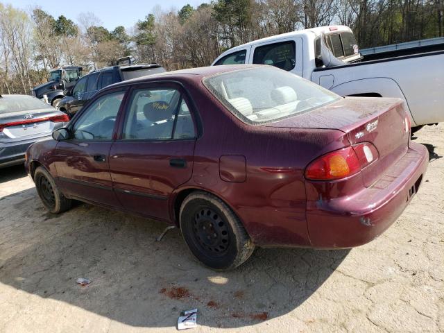 Photo 2 from auction – 1998 TOYOTA COROLLA VE with VIN 2T1BR12E0WC037562