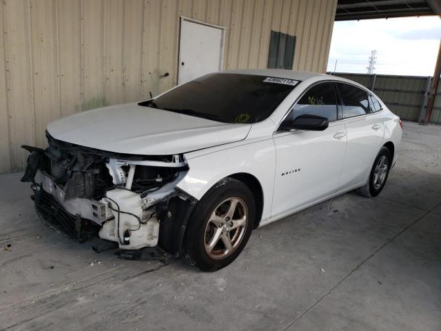 CHEVROLET MALIBU LS 2016 with VIN 1G1ZB5ST1GF186573 - Photo from auction