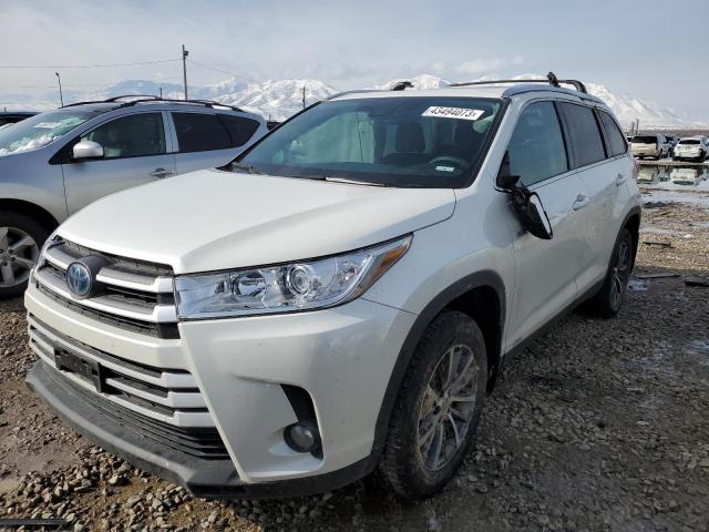 TOYOTA HIGHLANDER 2019 with VIN 5TDJGRFH5KS074838 - Photo from auction