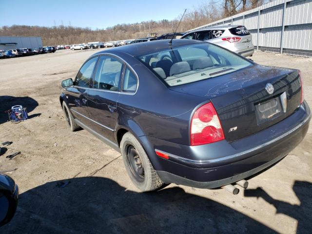 Photo 2 from auction – 2001 VOLKSWAGEN PASSAT GLS with VIN WVWPD63B51P290439