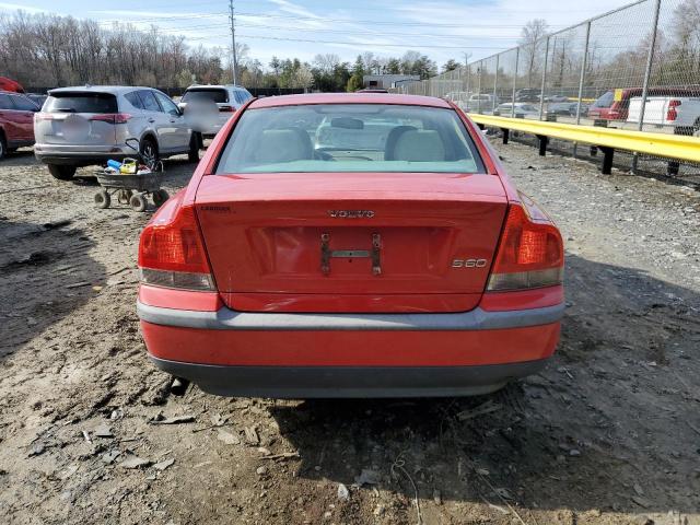 Photo 6 from auction – 2001 VOLVO S60 with VIN YV1RS61R812013192
