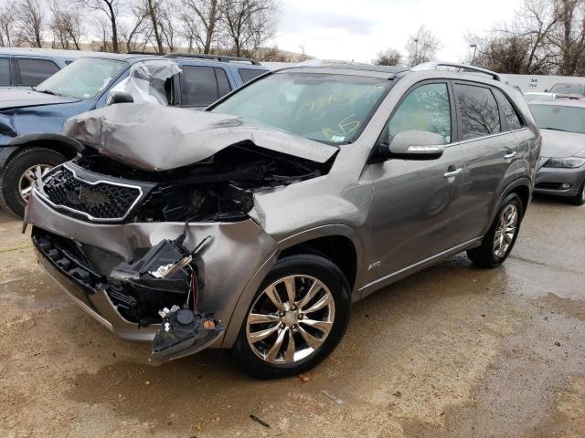 KIA SORENTO SX 2012 with VIN 5XYKWDA28CG195813 - Photo from auction