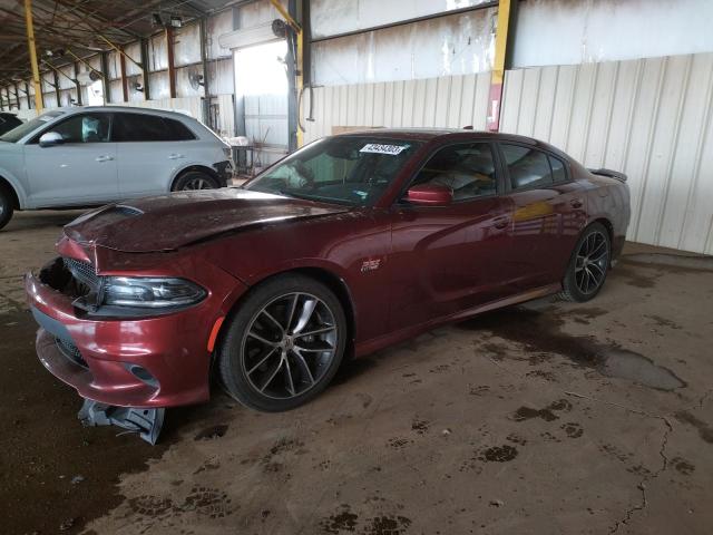 DODGE CHARGER R/ 2018 with VIN 2C3CDXGJ6JH163388 - Photo from auction