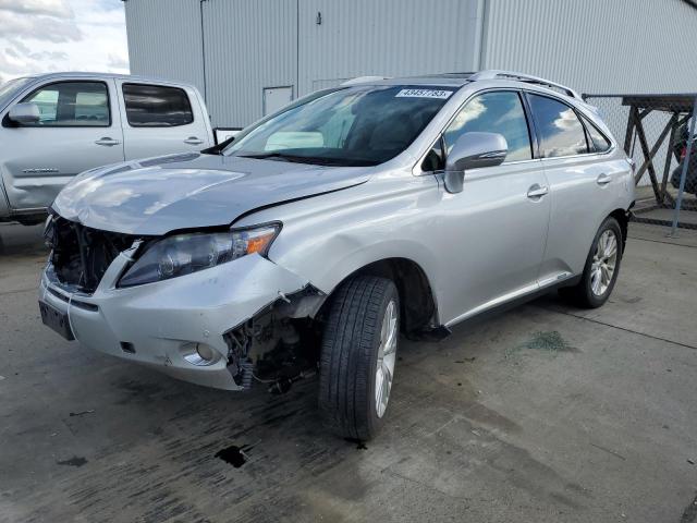 LEXUS RX 450 2012 with VIN JTJBC1BAXC2435996 - Photo from auction