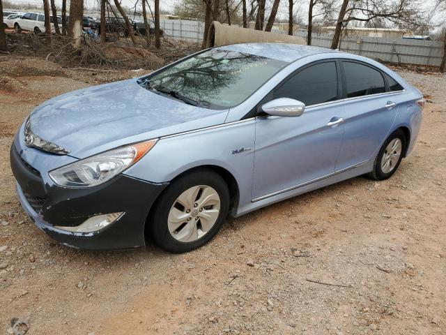 HYUNDAI SONATA HYB 2013 with VIN KMHEC4A48DA099572 - Photo from auction