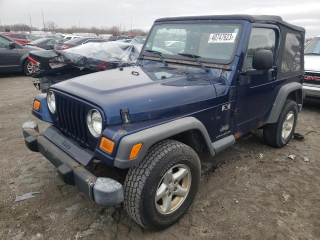 JEEP WRANGLER U 2004 with VIN 1J4FA39S24P714216 - Photo from auction