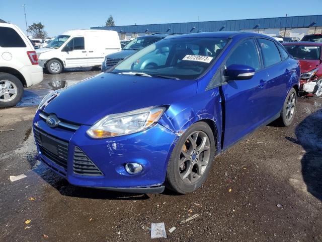 FORD FOCUS SE 2014 with VIN 1FADP3F22EL347929 - Photo from auction