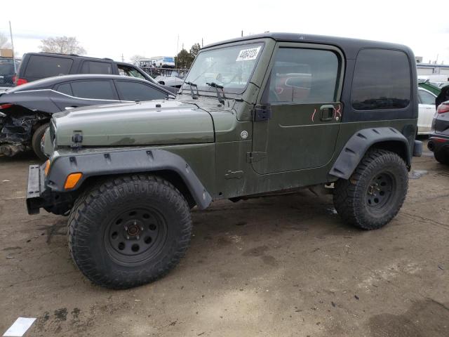JEEP WRANGLER X 2006 with VIN 1J4FA39S16P734878 - Photo from auction