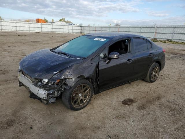 HONDA CIVIC LX 2013 with VIN 19XFB2F53DE209359 - Photo from auction