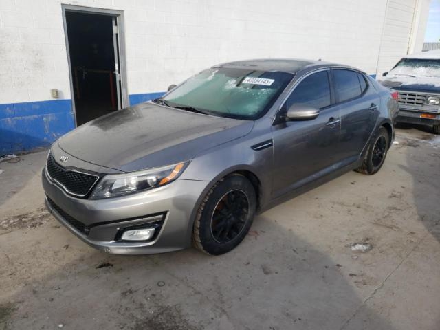KIA OPTIMA LX 2015 with VIN 5XXGM4A71FG476822 - Photo from auction