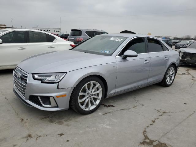 AUDI A4 PREMIUM 2019 with VIN WAUENAF43KA047637 - Photo from auction