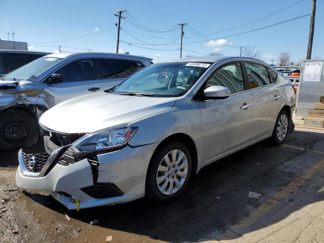 NISSAN SENTRA S 2019 with VIN 3N1AB7AP1KY457902 - Photo from auction