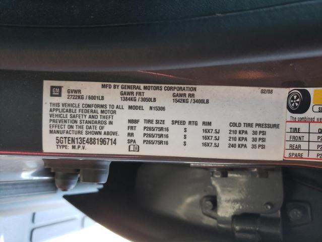Photo 14 from auction – 2008 HUMMER H3 with VIN 5GTEN13E488196714