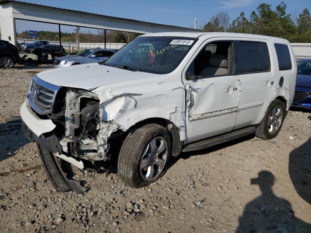 HONDA PILOT EXL 2012 with VIN 5FNYF4H50CB037029 - Photo from auction