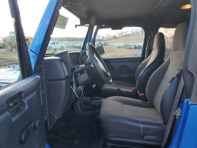 Photo 7 from auction – 1999 JEEP WRANGLER / with VIN 1J4FY29P9XP438526