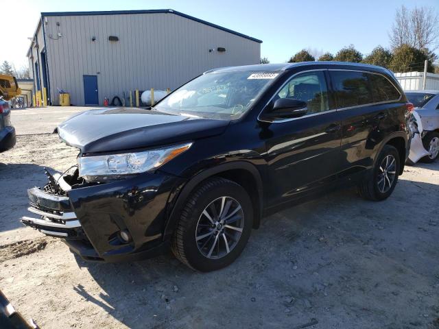 TOYOTA HIGHLANDER 2018 с VIN 5TDJZRFH4JS489206 - Фото с аукциона