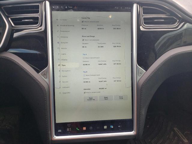 Photo 9 from auction – 2015 TESLA MODEL S 85 with VIN 5YJSA1H20FF091590