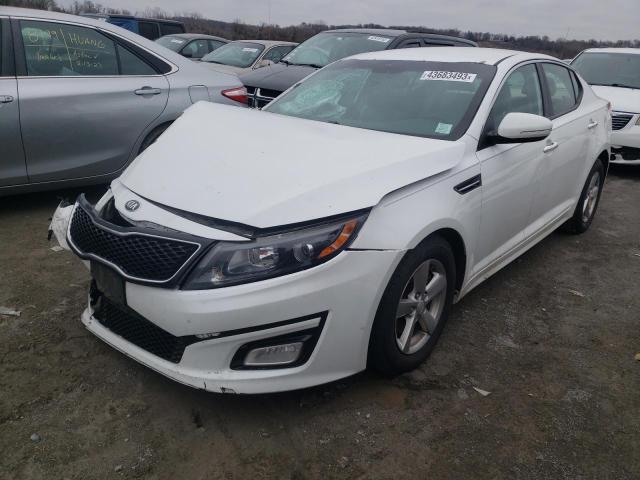 KIA OPTIMA LX 2014 with VIN 5XXGM4A76EG340510 - Photo from auction