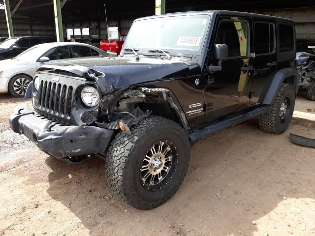 JEEP WRANGLER U 2014 with VIN 1C4BJWDG4EL127534 - Photo from auction