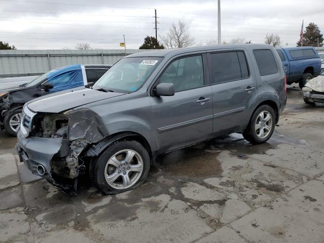 HONDA PILOT EXL 2013 with VIN 5FNYF3H50DB004298 - Photo from auction