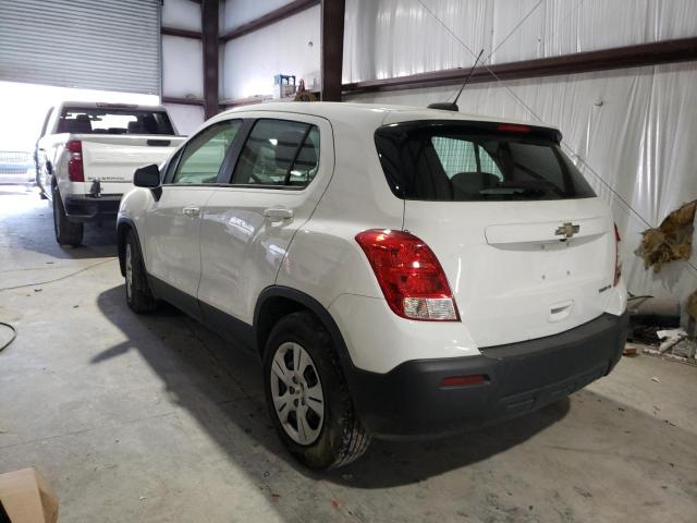 Photo 2 from auction – 2015 CHEVROLET TRAX LS with VIN KL7CJKSB5FB109181