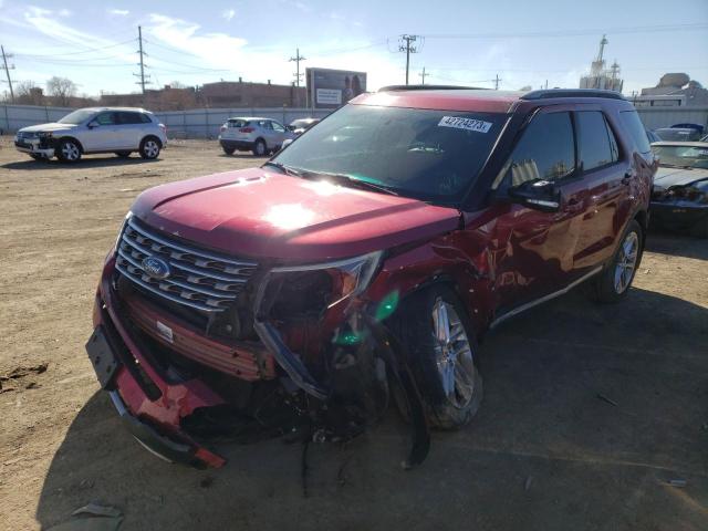 FORD EXPLORER X 2016 with VIN 1FM5K8D87GGA83356 - Photo from auction