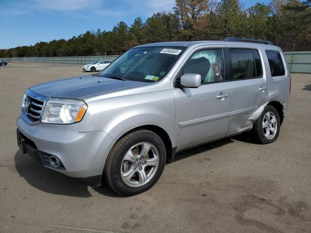 HONDA PILOT EXL 2013 with VIN 5FNYF4H65DB078993 - Photo from auction