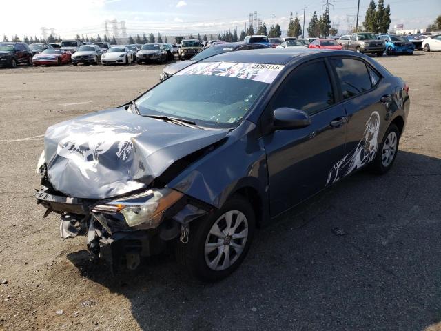 TOYOTA COROLLA L 2017 with VIN 5YFBURHE2HP664982 - Photo from auction