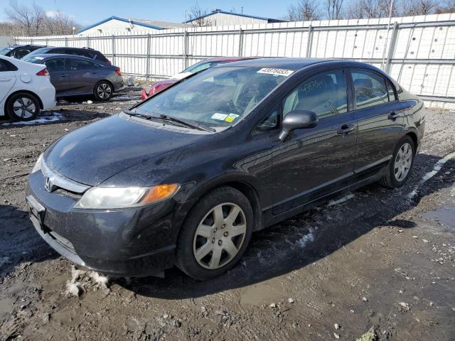 HONDA CIVIC LX 2008 with VIN 2HGFA16508H301649 - Photo from auction
