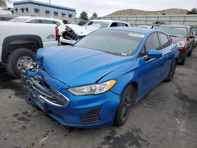 FORD FUSION SE 2019 with VIN 3FA6P0HD7KR215719 - Photo from auction