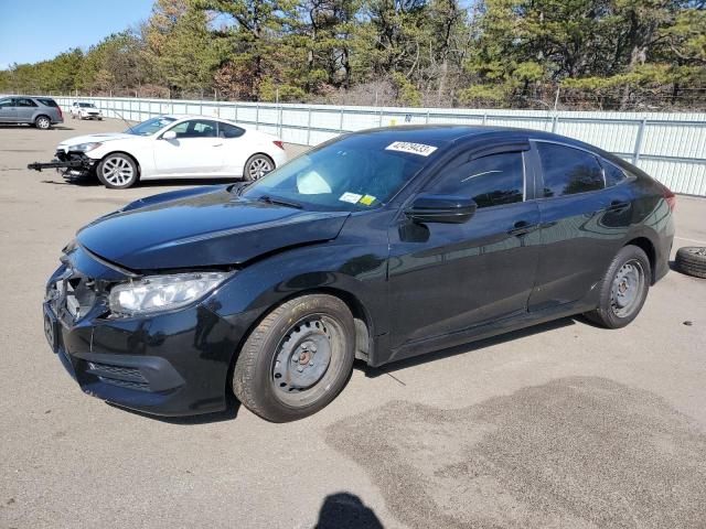 HONDA CIVIC LX 2018 with VIN 19XFC2E56JE036401 - Photo from auction