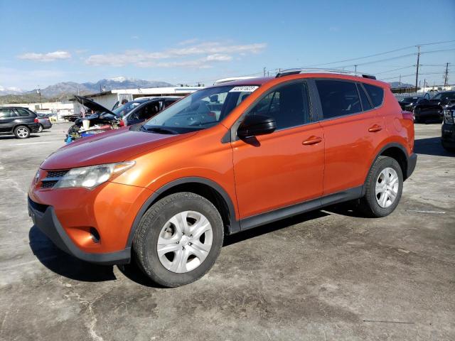 TOYOTA RAV4 LE 2015 with VIN JTMBFREV6FD113758 - Photo from auction