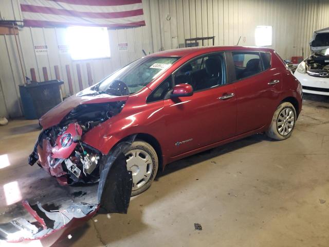 NISSAN LEAF S 2015 with VIN 1N4AZ0CP7FC309187 - Photo from auction