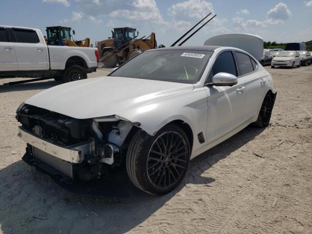 GENESIS G70 LAUNCH 2022 with VIN KMTG14TE7NU082210 - Photo from auction
