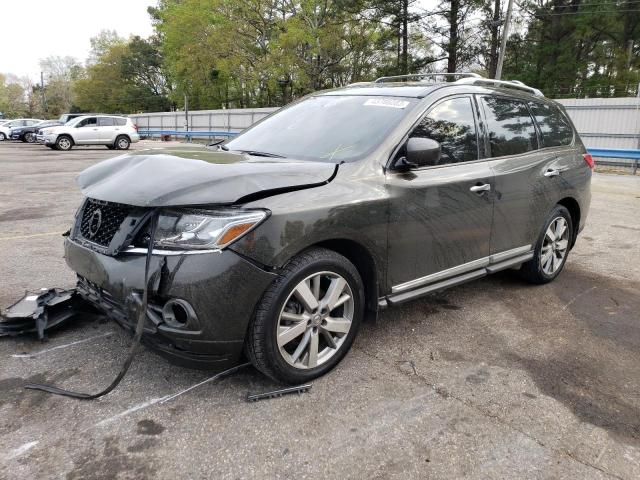 NISSAN PATHFINDER 2015 مع رقم تعريف المركبة 5N1AR2MN7FC682938 - صورة من المزاد