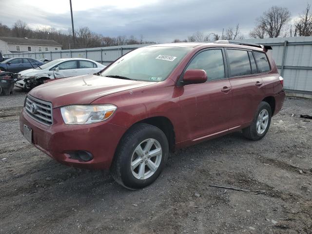 TOYOTA HIGHLANDER 2010 with VIN 5TDBK3EH3AS004559 - Photo from auction