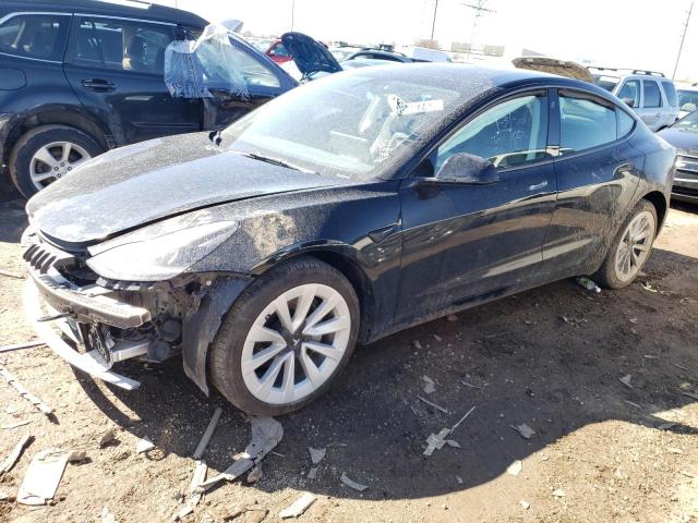 TESLA MODEL 3 2022 with VIN 5YJ3E1EA9NF287949 - Photo from auction