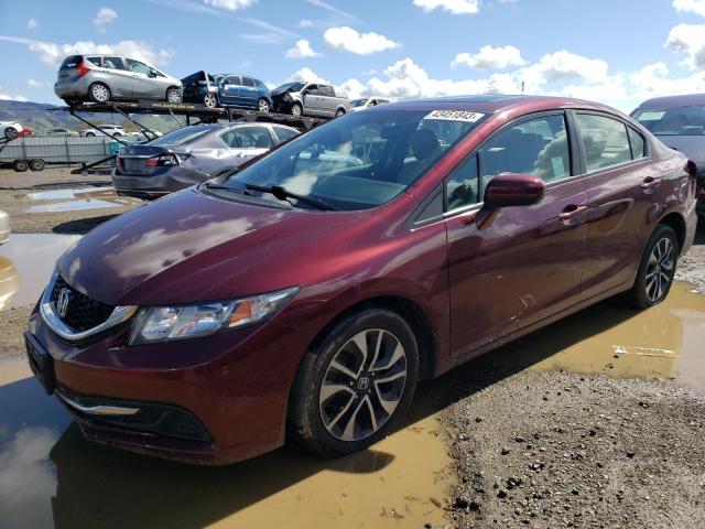 HONDA CIVIC EX 2015 with VIN 2HGFB2F87FH510526 - Photo from auction