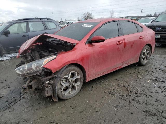 KIA FORTE FE 2019 with VIN 3KPF24AD0KE122221 - Photo from auction