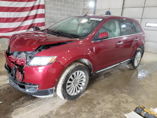 LINCOLN MKX 2013 with VIN 2LMDJ8JK1DBL61206 - Photo from auction