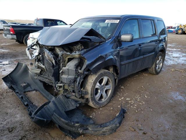HONDA PILOT EXL 2012 with VIN 5FNYF4H52CB076933 - Photo from auction