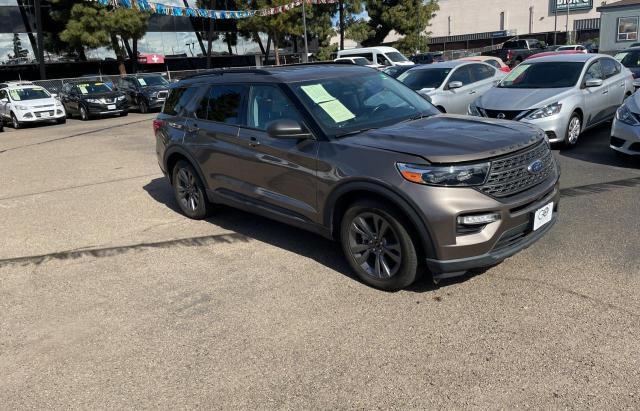 FORD EXPLORER X 2021 with VIN 1FMSK7DH8MGB61152 - Photo from auction