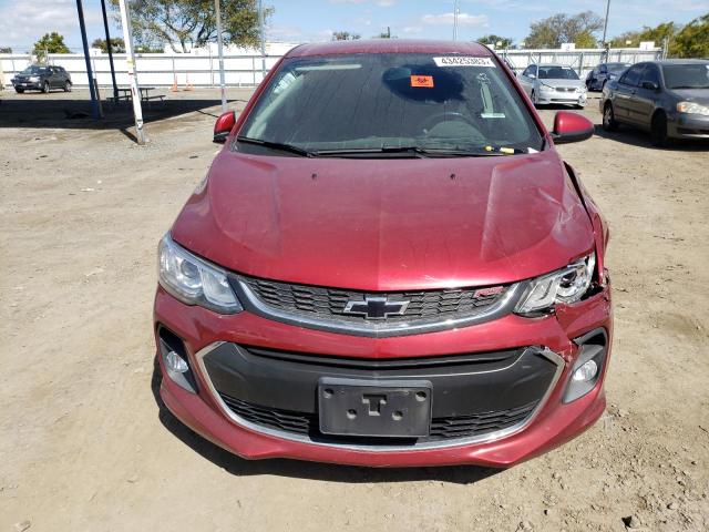 Photo 5 from auction – 2018 CHEVROLET SONIC LT with VIN 1G1JD6SG2J4101436
